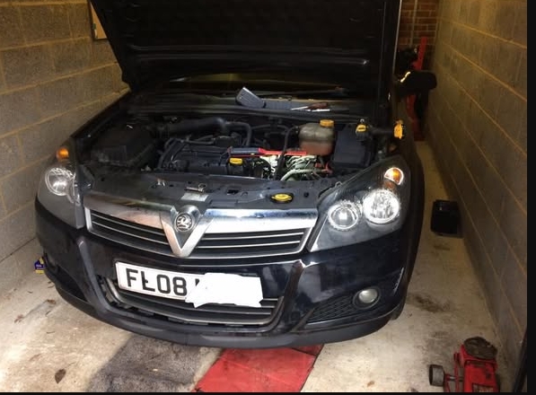 Vauxhall Astra mechanical repair work